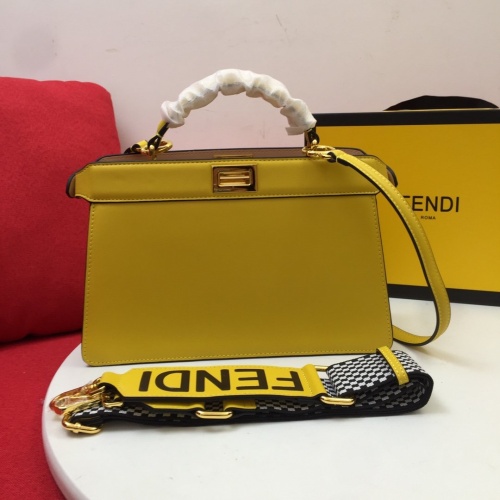 Replica Fendi AAA Quality Handbags For Women #849380 $130.00 USD for Wholesale