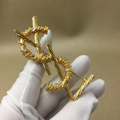 Replica Yves Saint Laurent Brooches #849487 $27.00 USD for Wholesale