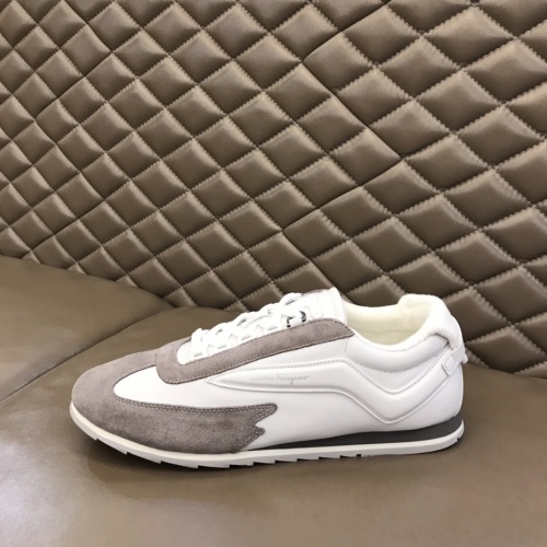 Replica Salvatore Ferragamo Casual Shoes For Men #849636 $92.00 USD for Wholesale