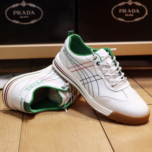 Replica Prada Casual Shoes For Men #849681 $82.00 USD for Wholesale