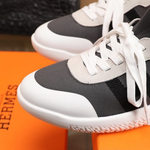 Replica Hermes Casual Shoes For Men #849706 $88.00 USD for Wholesale
