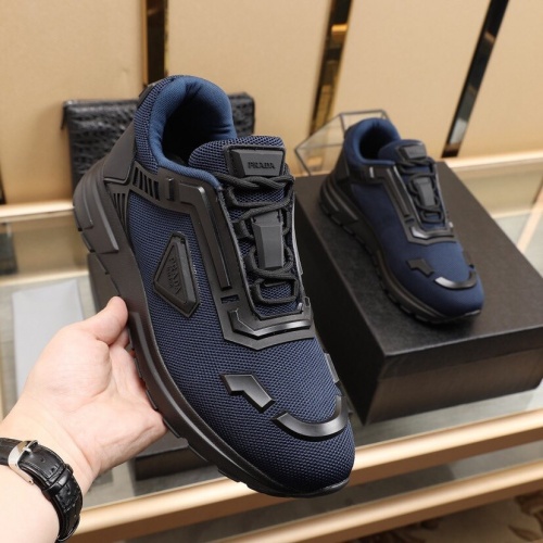 Replica Prada Casual Shoes For Men #849714 $92.00 USD for Wholesale