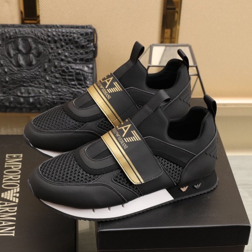 Replica Armani Casual Shoes For Men #849722 $88.00 USD for Wholesale