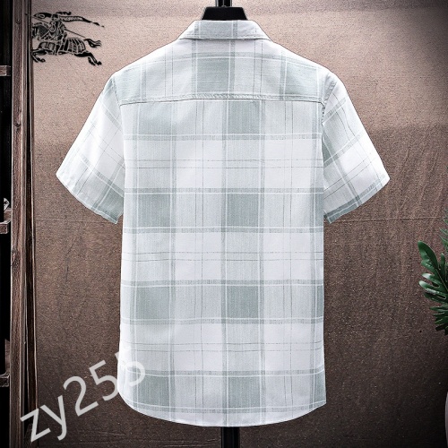 Replica Burberry Shirts Short Sleeved For Men #849783 $34.00 USD for Wholesale