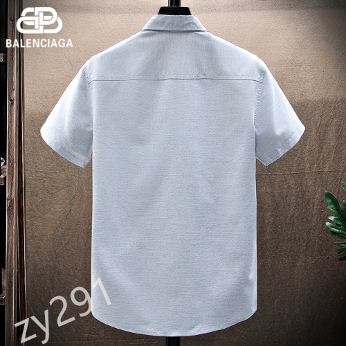 Replica Balenciaga Shirts Short Sleeved For Men #849788 $34.00 USD for Wholesale