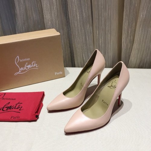 Replica Christian Louboutin High-heeled shoes For Women #849793 $60.00 USD for Wholesale