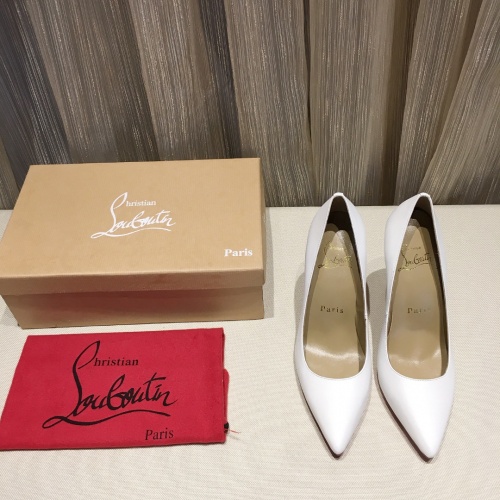 Replica Christian Louboutin High-heeled shoes For Women #849794 $60.00 USD for Wholesale