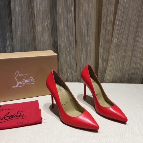 Replica Christian Louboutin High-heeled shoes For Women #849795 $60.00 USD for Wholesale