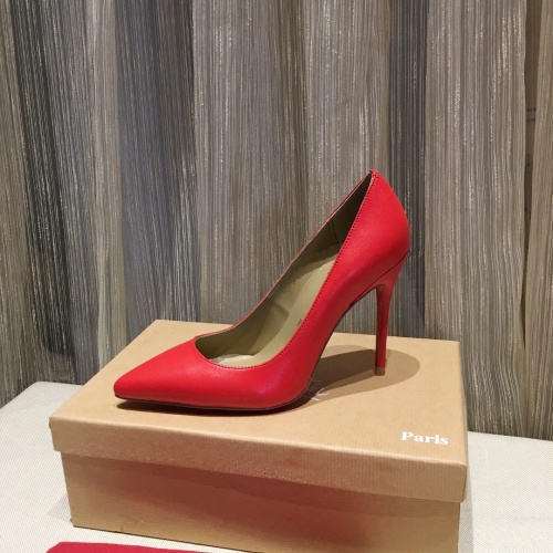 Replica Christian Louboutin High-heeled shoes For Women #849795 $60.00 USD for Wholesale