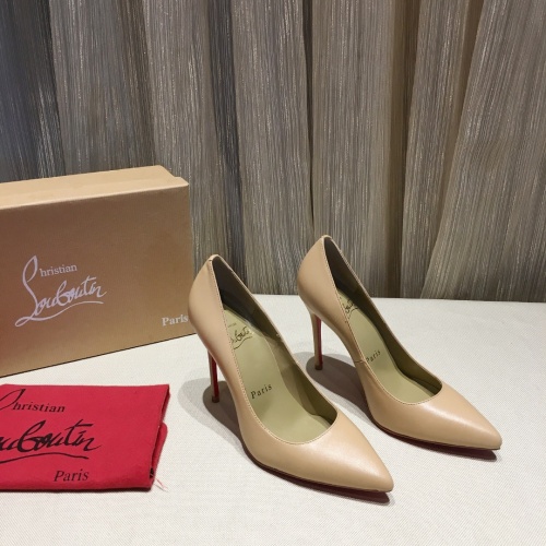 Replica Christian Louboutin High-heeled shoes For Women #849796 $60.00 USD for Wholesale