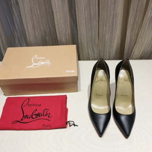 Replica Christian Louboutin High-heeled shoes For Women #849797 $60.00 USD for Wholesale