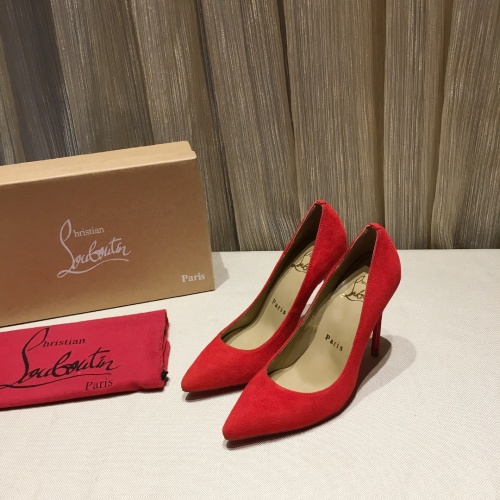 Replica Christian Louboutin High-heeled shoes For Women #849803 $72.00 USD for Wholesale