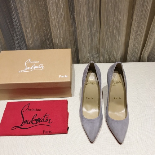 Replica Christian Louboutin High-heeled shoes For Women #849805 $72.00 USD for Wholesale