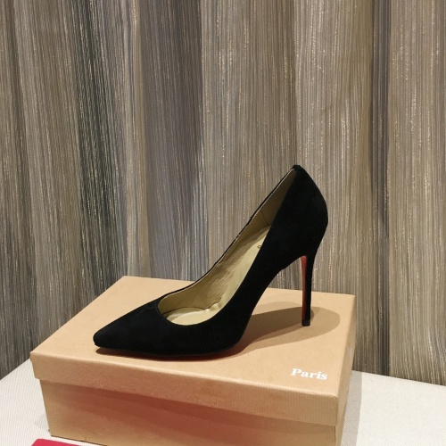Replica Christian Louboutin High-heeled shoes For Women #849808 $72.00 USD for Wholesale