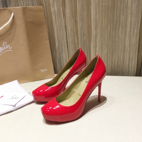 Christian Louboutin High-heeled shoes For Women #849809 $76.00 USD, Wholesale Replica Christian Louboutin High-heeled shoes