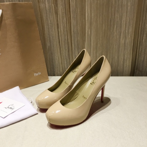 Christian Louboutin High-heeled shoes For Women #849812 $76.00 USD, Wholesale Replica Christian Louboutin High-heeled shoes