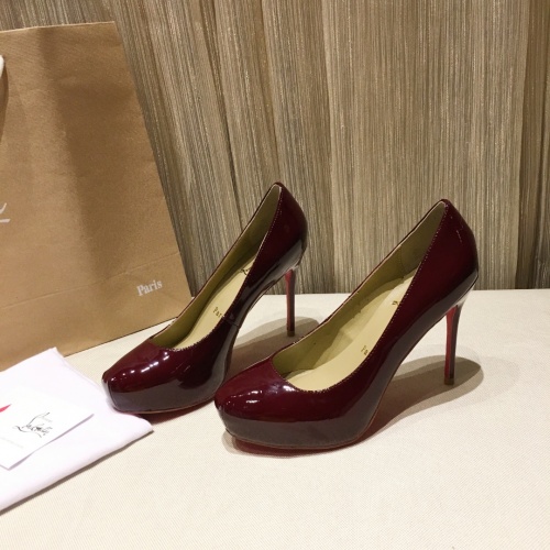 Christian Louboutin High-heeled shoes For Women #849814 $76.00 USD, Wholesale Replica Christian Louboutin High-heeled shoes