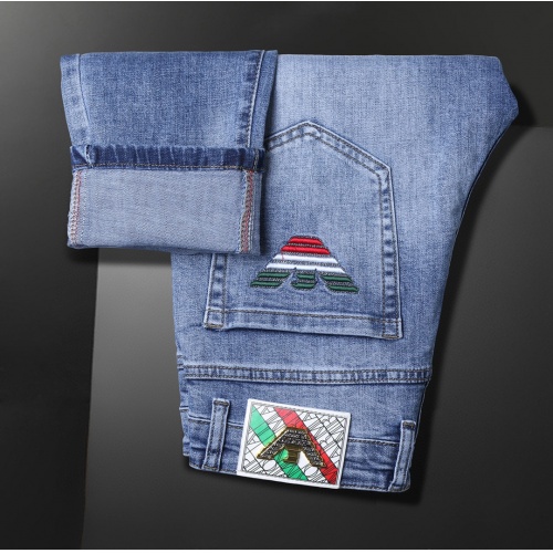 Replica Armani Jeans For Men #849824 $42.00 USD for Wholesale