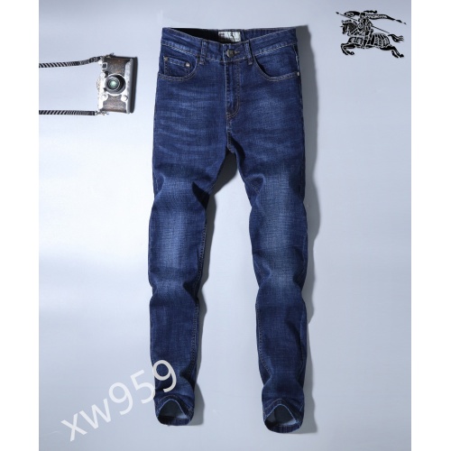 Replica Burberry Jeans For Men #849836 $42.00 USD for Wholesale