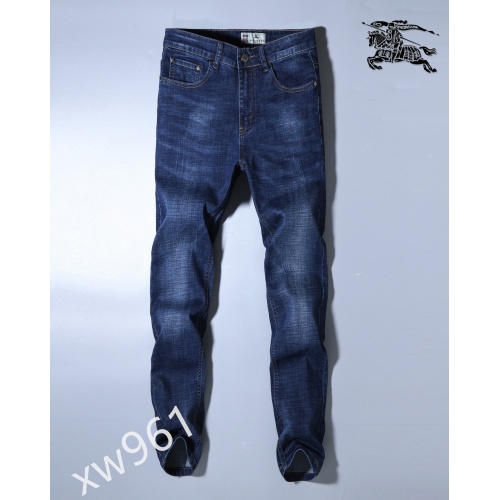 Replica Burberry Jeans For Men #849837 $42.00 USD for Wholesale