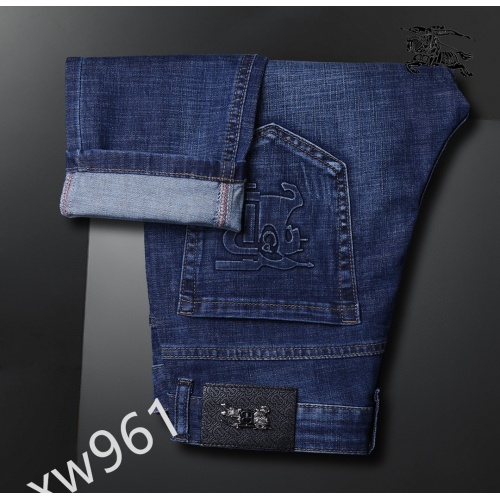 Replica Burberry Jeans For Men #849837 $42.00 USD for Wholesale