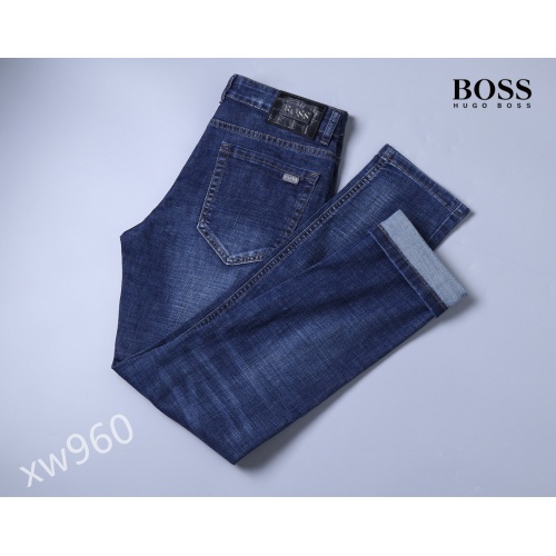 Replica Boss Jeans For Men #849838 $42.00 USD for Wholesale