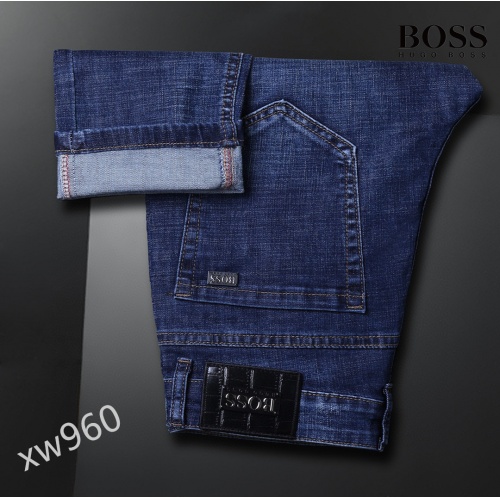 Replica Boss Jeans For Men #849838 $42.00 USD for Wholesale