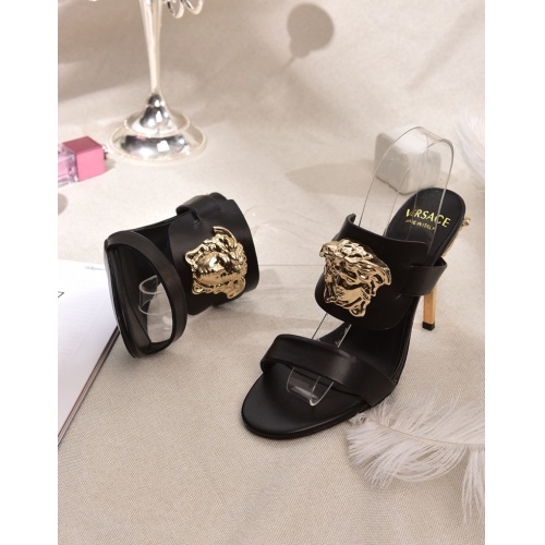 Replica Versace Slippers For Women #849845 $72.00 USD for Wholesale