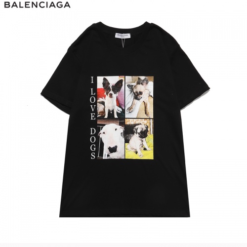 Balenciaga T-Shirts Short Sleeved For Men #849862 $27.00 USD, Wholesale Replica Balenciaga T-Shirts