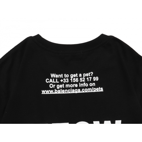 Replica Balenciaga T-Shirts Short Sleeved For Men #849862 $27.00 USD for Wholesale