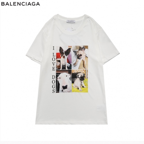 Balenciaga T-Shirts Short Sleeved For Men #849863 $27.00 USD, Wholesale Replica Balenciaga T-Shirts