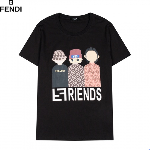 Fendi T-Shirts Short Sleeved For Men #849913 $29.00 USD, Wholesale Replica Fendi T-Shirts