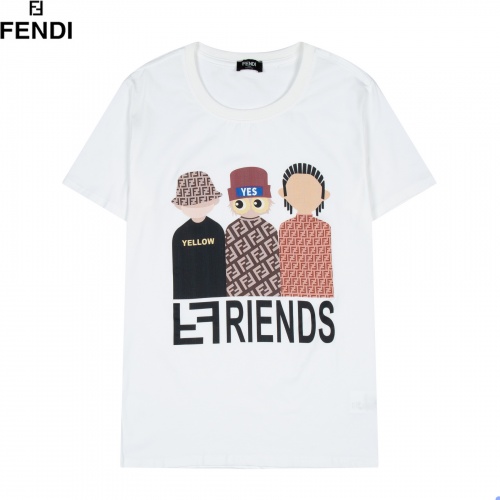 Fendi T-Shirts Short Sleeved For Men #849914 $29.00 USD, Wholesale Replica Fendi T-Shirts