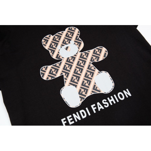 Replica Fendi T-Shirts Short Sleeved For Men #849915 $29.00 USD for Wholesale
