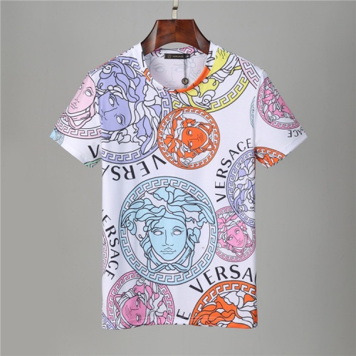 Replica Versace Tracksuits Short Sleeved For Men #850055 $42.00 USD for Wholesale