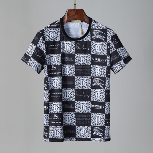 Replica Burberry Tracksuits Short Sleeved For Men #850070 $42.00 USD for Wholesale
