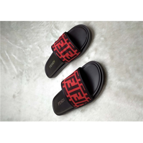 Fendi Slippers For Men #850140 $40.00 USD, Wholesale Replica Fendi Slippers