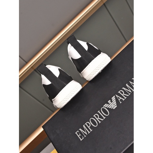 Replica Armani Casual Shoes For Men #850410 $80.00 USD for Wholesale