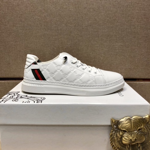 Replica Versace Casual Shoes For Men #850522 $80.00 USD for Wholesale