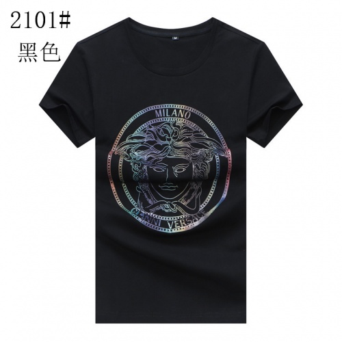 Versace T-Shirts Short Sleeved For Men #850605 $24.00 USD, Wholesale Replica Versace T-Shirts