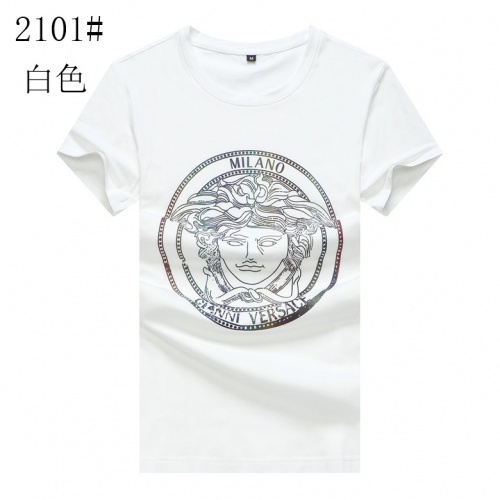 Versace T-Shirts Short Sleeved For Men #850607 $24.00 USD, Wholesale Replica Versace T-Shirts