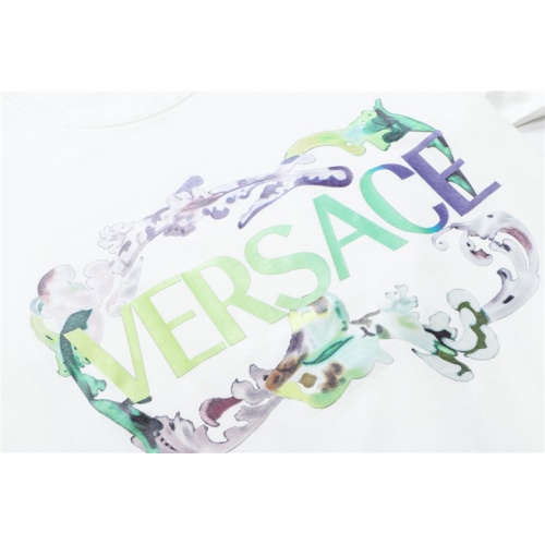 Replica Versace T-Shirts Short Sleeved For Men #850610 $24.00 USD for Wholesale