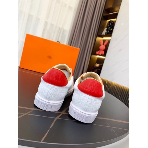 Replica Hermes Casual Shoes For Men #850705 $76.00 USD for Wholesale