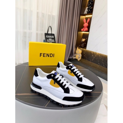 Fendi Casual Shoes For Men #850708 $80.00 USD, Wholesale Replica Fendi Casual Shoes