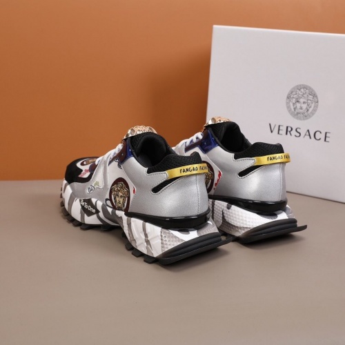 Replica Versace Casual Shoes For Men #850771 $88.00 USD for Wholesale