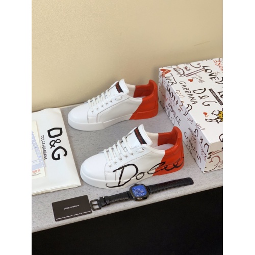 Replica Dolce & Gabbana D&G Casual Shoes For Men #850987 $76.00 USD for Wholesale
