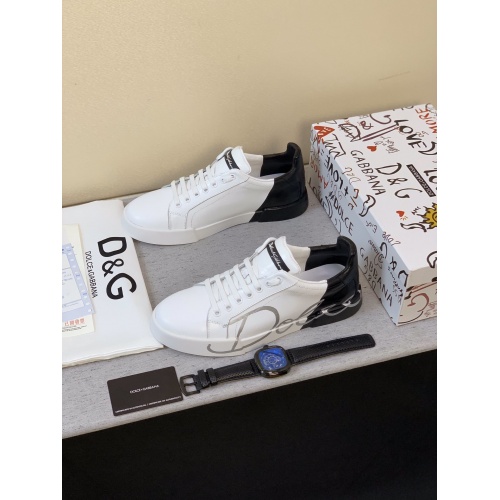 Replica Dolce & Gabbana D&G Casual Shoes For Men #850988 $76.00 USD for Wholesale