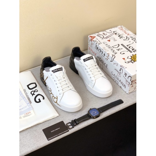 Replica Dolce & Gabbana D&G Casual Shoes For Men #850989 $76.00 USD for Wholesale
