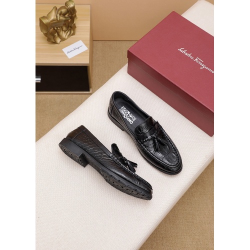 Ferragamo Leather Shoes For Men #850999 $82.00 USD, Wholesale Replica Salvatore Ferragamo Leather Shoes