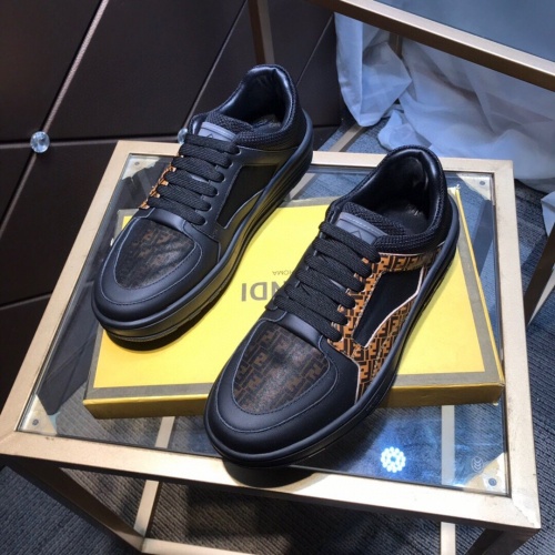 Replica Fendi Casual Shoes For Men #851003 $82.00 USD for Wholesale
